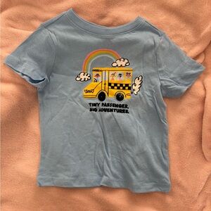 NWOT Old Navy Blue Adventure Bus Tee